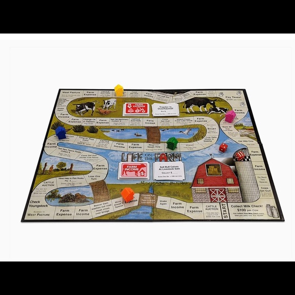 Collectible-Life on the Farm Board Game-Award Winning Game-New in Box! - Picture 3 of 13
